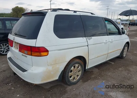 2004 Honda Odyssey Ex-L from USA, damaged, VIN 5FNRL18014B121667